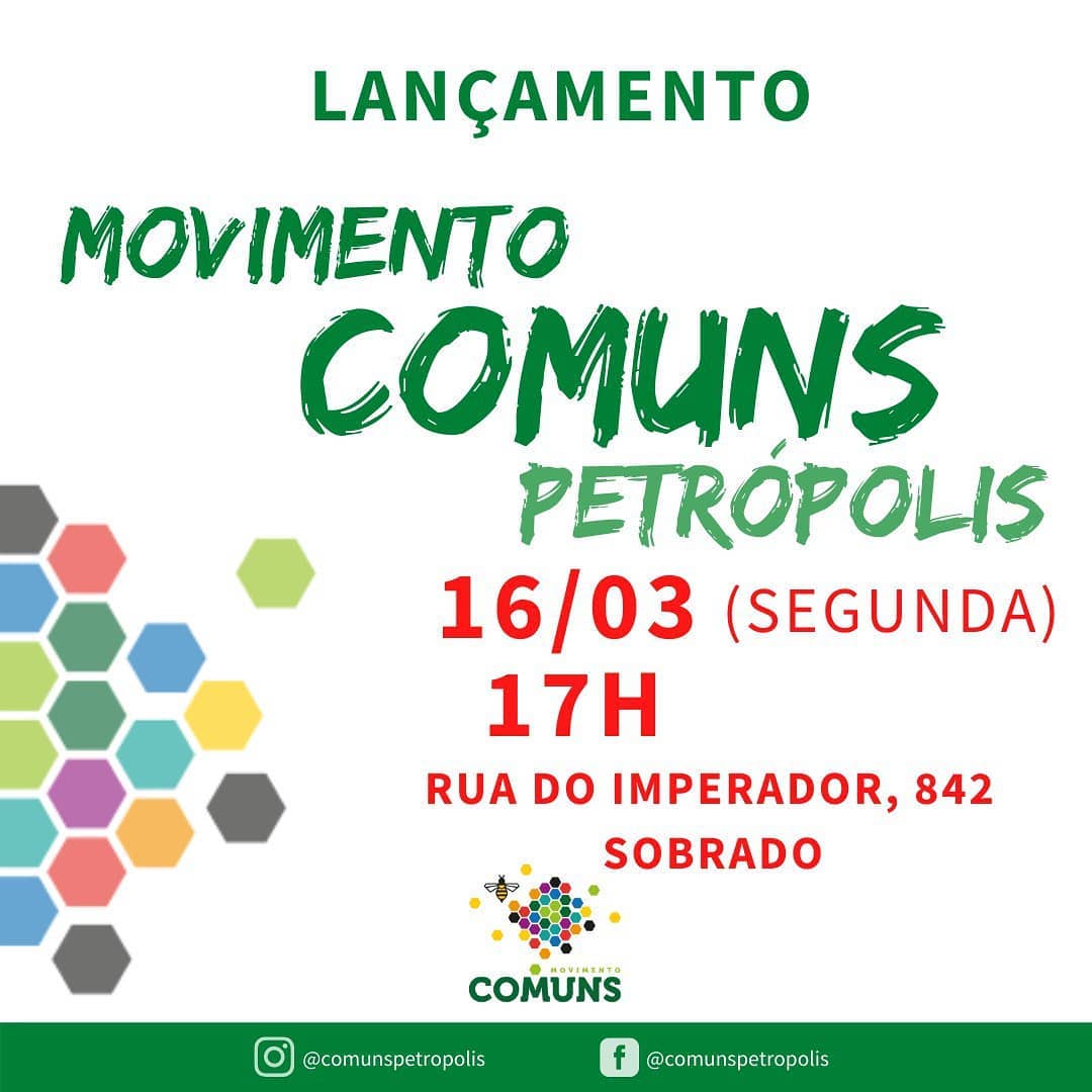 MundoPedroaf's tweet photo. Participe do lançamento do Movimento Comuns.
Ajude Petrópolis a mudar para melhor.
Entre no nosso perfil e se inscreva:

https://t.co/gHXYFvivCo @comunspetropolis @LiviaMirandaRJ @movcomuns ✊🏻❤️🤝🌻 https://t.co/Ha0NbG91UT
