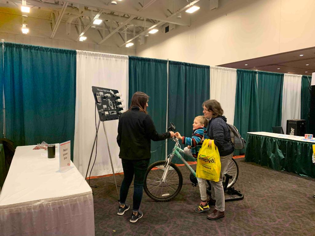 Science is around every corner at the <a href="/einsteinproject/">Einstein Project</a> Einstein Expo, including at our booth! Our employees are having a great time helping kids understand more about electricity through our hands-on stations.