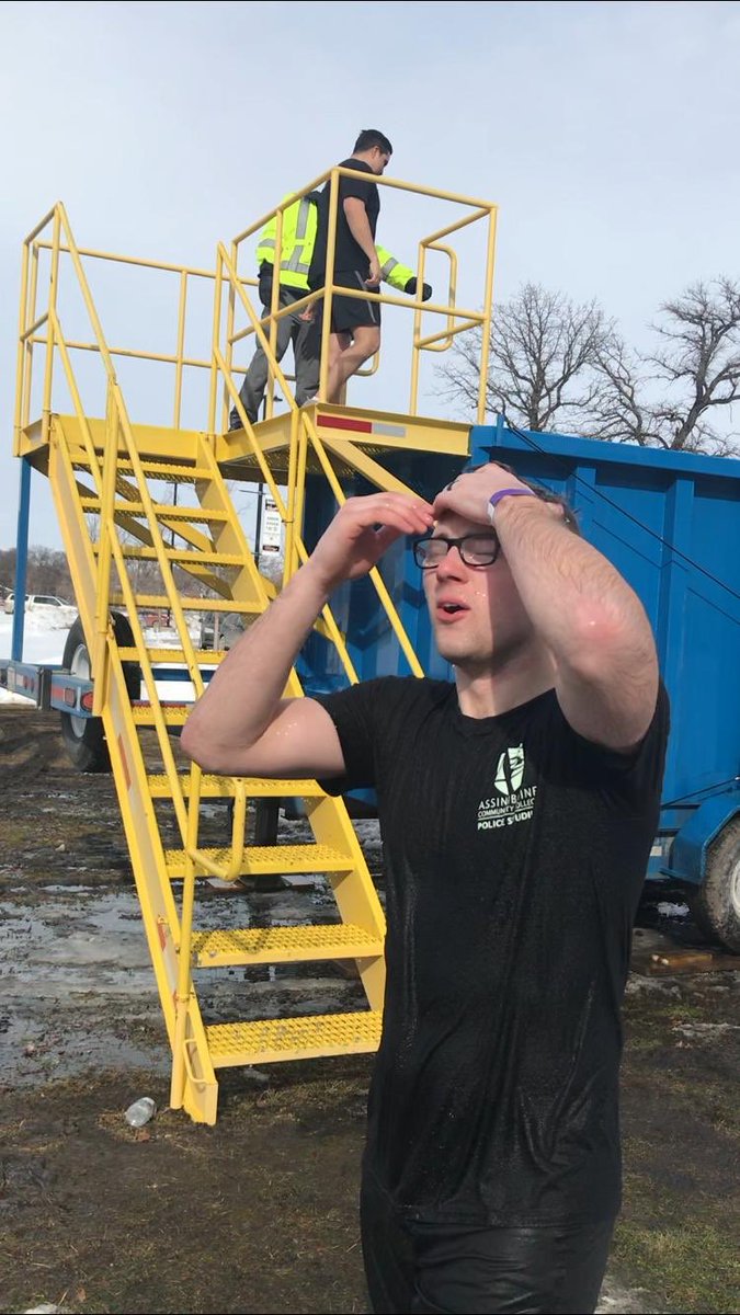 ACC_PS's tweet photo. Members of Class 16 participated in the Polar Plunge this afternoon in Portage in support of @SpecOManitoba! Great job to all involved! 

REMINDER: Our 50/50 from last week has not been claimed! Check out our pinned tweet to see the winning number and check your tickets! https://t.co/r0Q4cZPCGD