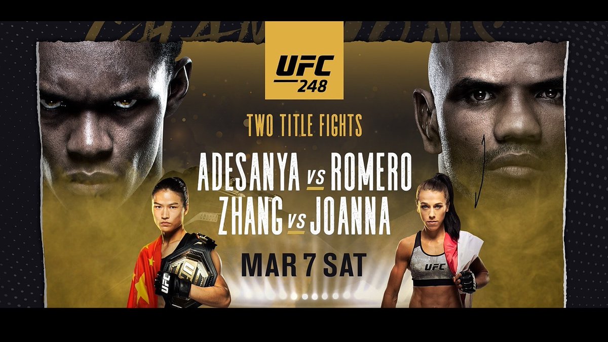 Get To The Buff For  UFC 248!