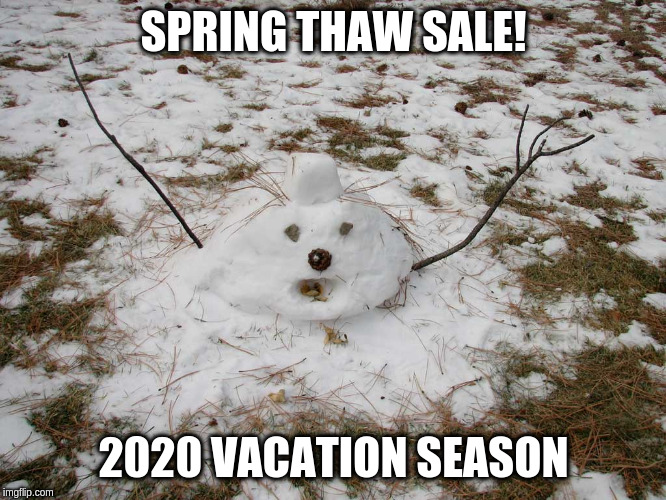 15% off any reservation made between March 6th - 15th. That means Vacation Homes, Pull-through Rv Sites w/ hook-ups, Family and Couples Glamping Cabins and even Primitive Tent Sites!

BOOK NOW: kalhavenoutpost.com/staywithus
PROMO CODE: spring15
