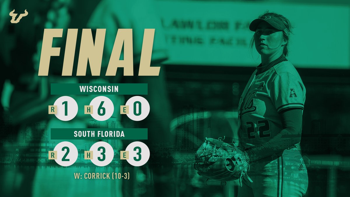 USFSoftball's tweet image. WALK-OFF WIN! @_DEZ_0 singles home @MeganPierro to give us our FOURTH STRAIGHT WIN!

#HornsUp 🤘