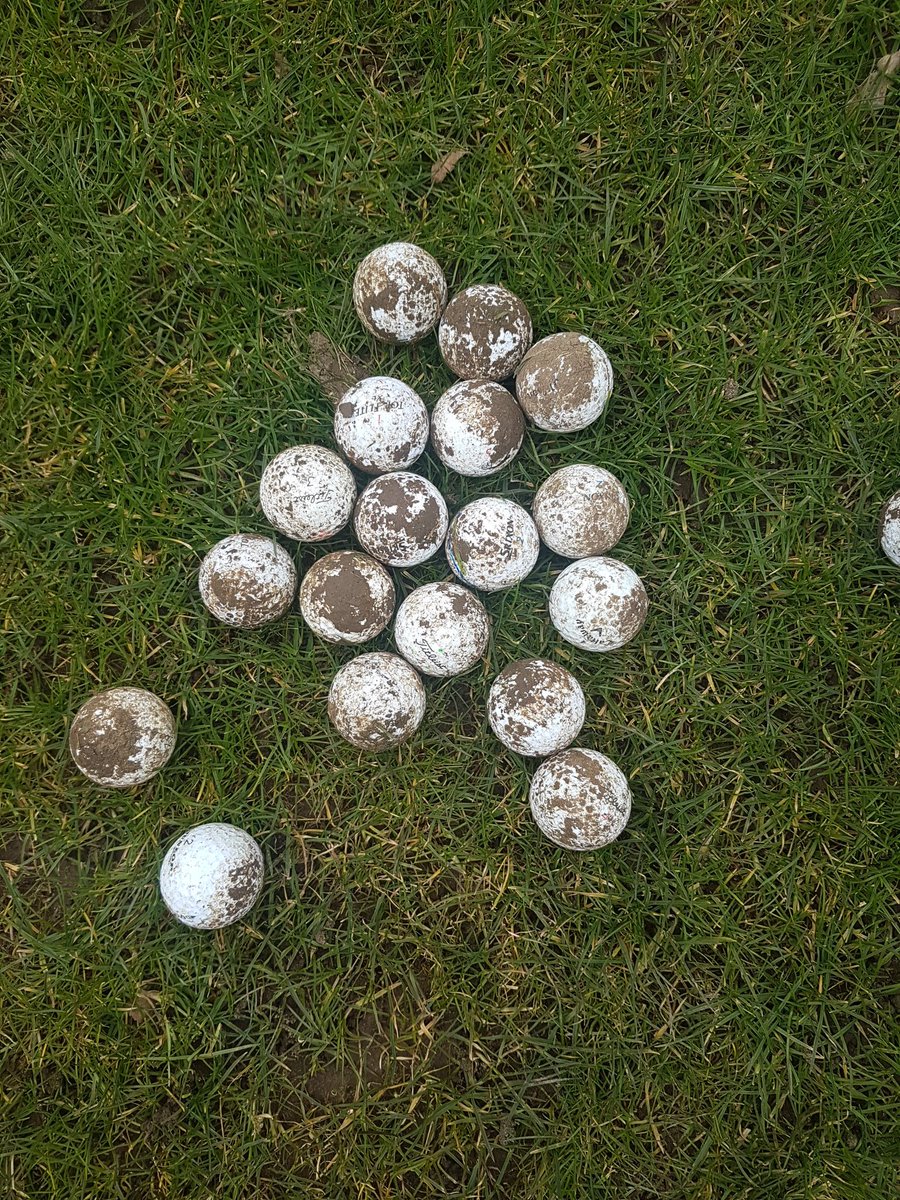 niceone3007's tweet photo. Friend of mine sent me this picture of the balls that his club have to practice with!! Something to be said about taking your own clean balls to practice with at this time of the year #scrubup #washbucket don't think you would find this at the @TheMasters https://t.co/4VEHDYTAiW