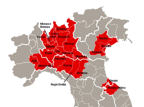 eecpress's tweet image. BREAKING NEWS #coronvirusitalia The Government of Rome imposes very strong restrictions. It is forbidden to go out and enter the red zone #zonarossa #CoronaVirusitaly #BREAKING #Lombardia #Milan