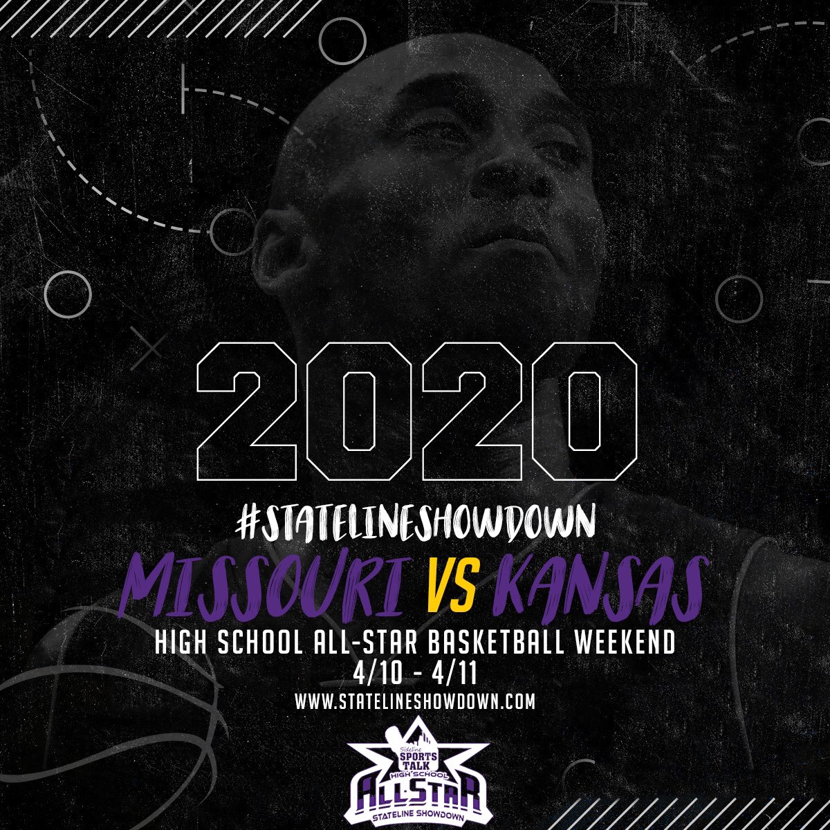 🚨⚠️ #TheBestvsTheBest 7th Annual #StatelineShowdown Missouri vs Kansas HS All-Star Weekend | #MambaMentality Inspired 🐍 The Best seniors from all over Missouri take on the Best seniors from all over Kansas...  Rosters Announced on Tuesday, March 10th | statelineshowdown.com