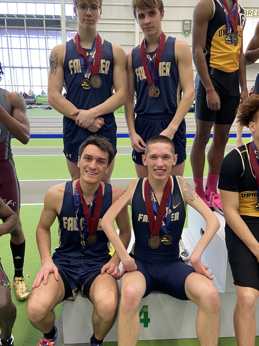 Section6TF's tweet image. Fastest boys 4 x 4 in WNY history from Falconer