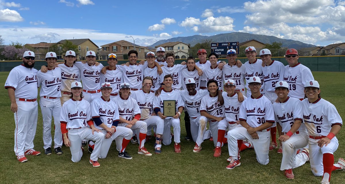 gohsbaseball's tweet photo. Trailing by one with two outs and twos strikes in the bottom of the 7th, Andrew “Hammer” Householder hits a two run inside the park homerun to give the Wolfpack the Pirate Classic Championship 7-6. Gutsy performance by a classy Mission Hills team. Best of luck this year

Go Pack! https://t.co/ZlL5L4JCwG