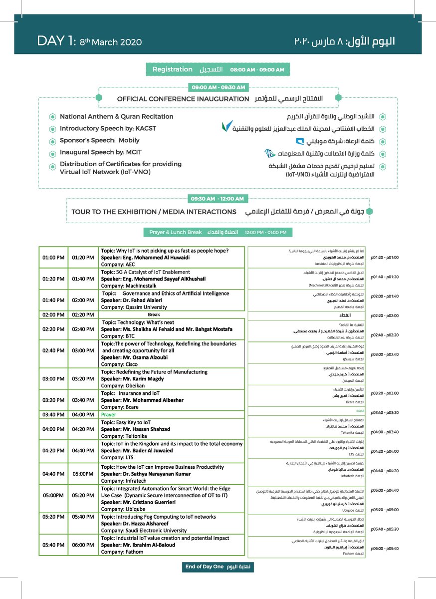 Saudi IoT المعرض والمؤتمر السعودي لإنترنت الأشياء tweet media