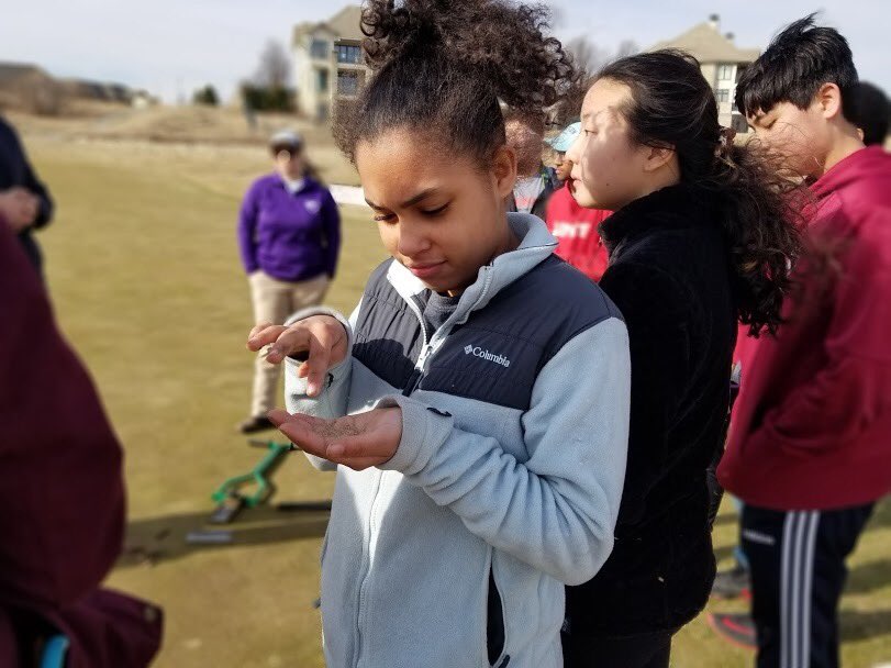 danimcfadden34's tweet photo. It is #YVCDay across the nation today and this years theme was “Dream Green” We are happy to have hosted the Youth Volunteer Corps of Manhattan today at Colbert Hills. HUGE thanks to @mattgourlaycgcs for putting on this event and teaching these great kids about our industry! https://t.co/OQrYCqaCTD