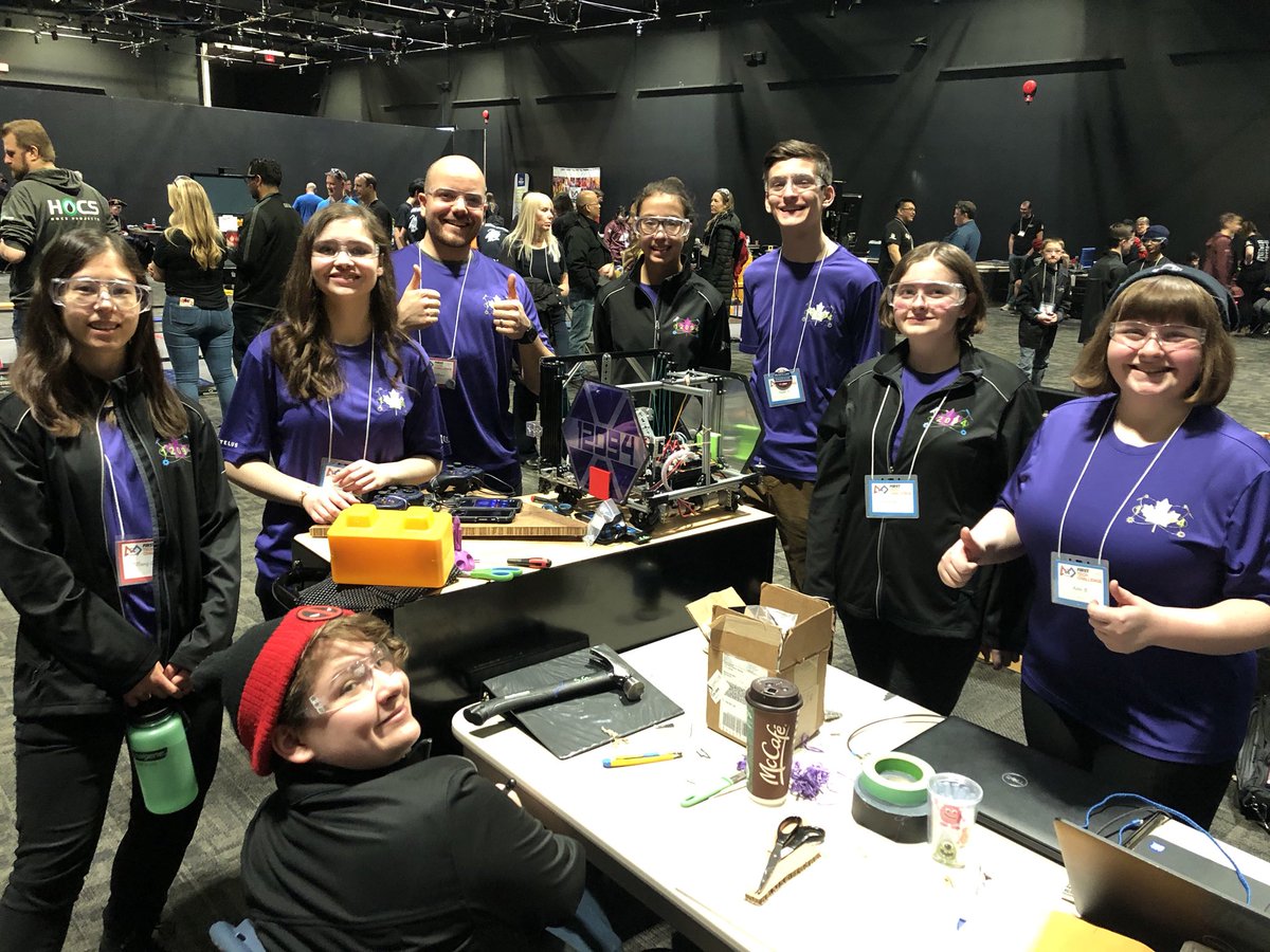 Team TWOSE <a href="/FTC12094/">TeamTWOSE</a> is robot ready to compete in tomorrow’s elimination rounds <a href="/FTCAlberta/">FTC Alberta</a> championships! There are over 30 teams from across the province who will put their skills to the test.
All are invited to watch the matches - free with science centre admission! #yeg