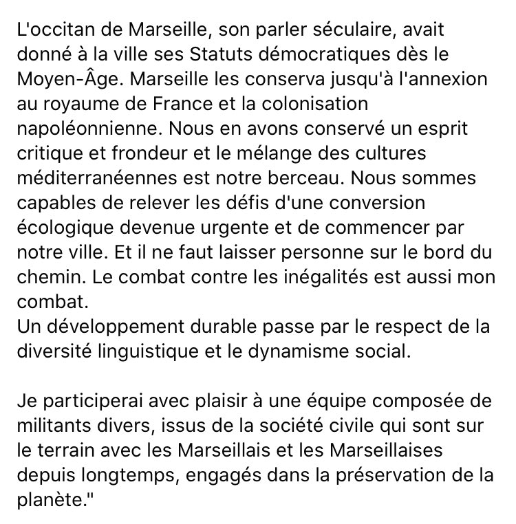 DeboutMarseill2's tweet photo. Nous poursuivons les présentations de la liste avec Pèire BRÉCHET, du Parti Occitan 🗣🗺 https://t.co/IQASy33vyK