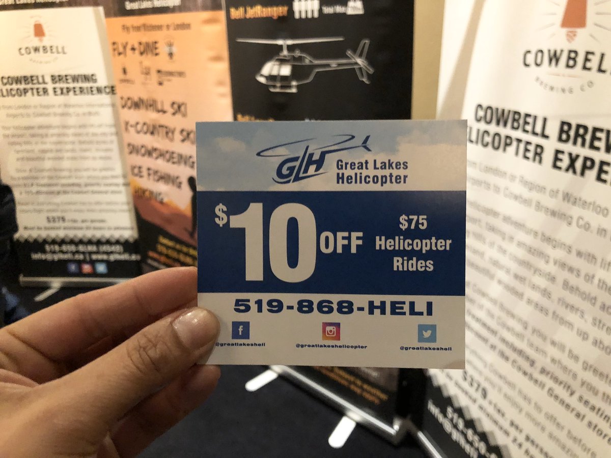 GLHeli's tweet photo. We are at @iHeartBeerfest today at @Bingemans! Come say hi and see how you can get $10 off your next helicopter ride 🚁❤️ 🌮 https://t.co/6s45SFOQ0k