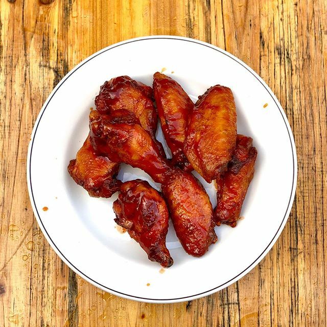 Think DC carry out and fine dining had a baby. Welcome....Republic’s MUMBO Sauce Wings. #mumbosauce #mumbo #wings #chicken #yumyum #republic #takomapark #tkpk #takoma #timetoeat #foodporn