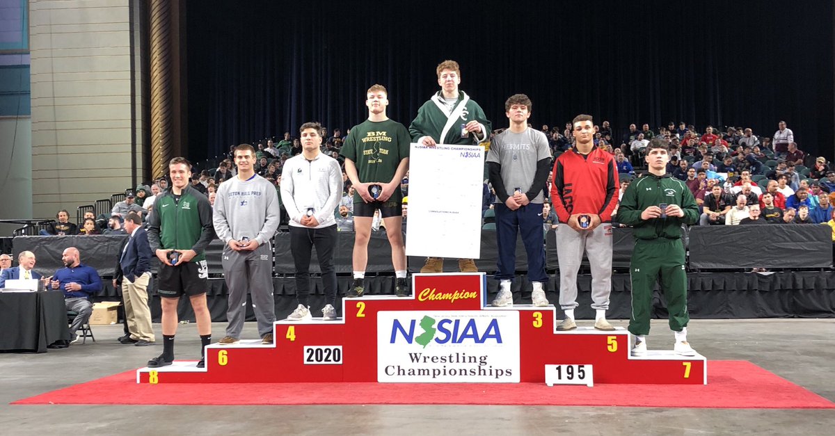 FightingIrishCC's tweet photo. 2020 NJSIAA 195lbs STATE CHAMPION Martin Cosgrove!! https://t.co/wEDbfVl0hd