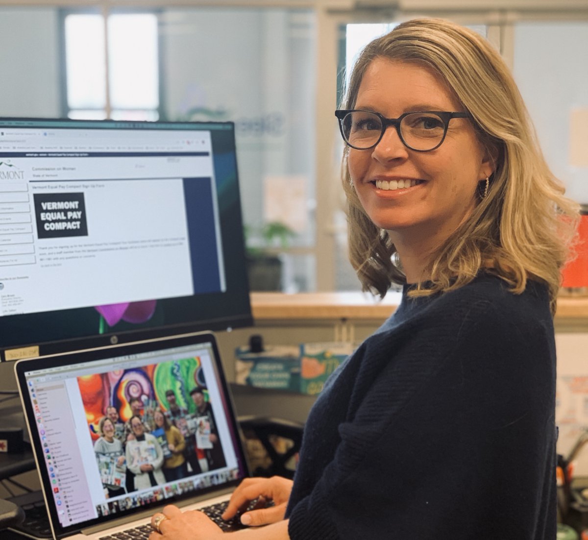 ZQuiet's tweet photo. Happy #InternationalWomensDay!

"At ZQuiet, we're committed to advancing the equality &amp; empowerment of women and girls.That's why our team is more than 50% women. I just signed our state’s Equal Pay Compact on behalf of ZQuiet." -Trina Webster, co-founder #IWD #IWD2020 https://t.co/OK7nvYu3x3