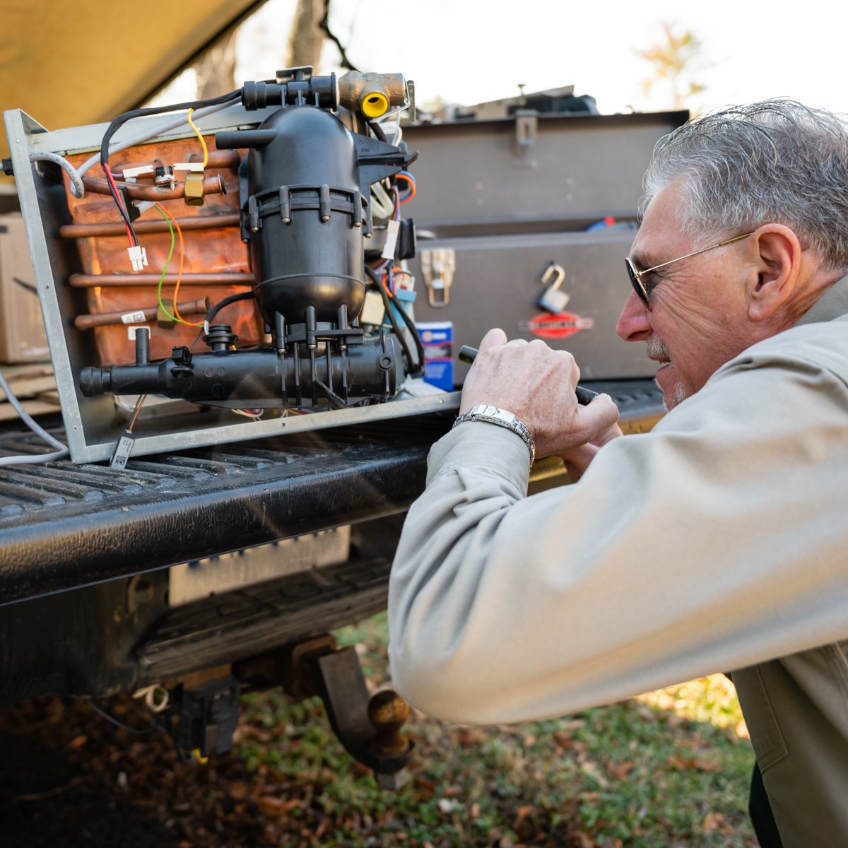 CMRVI's tweet photo. Trust us -- once you don't have to worry about your water's temperature, you'll love your RV adventures even more. https://t.co/6WKJIdMqd4