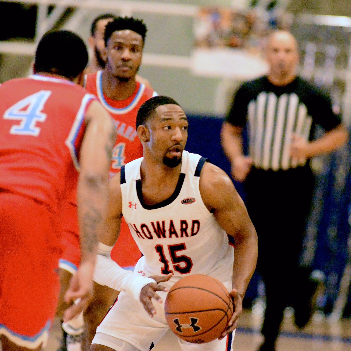edwardcjones3's tweet photo. Congrats to Phillip Jones, #15 & guard on @HUMensBB from #ATL who was honored Thursday on #SeniorNight at #TheBurr at the last regular season’s game vs. @DSUMBB. #DSU won 100-88. @HUBisonSports @HowardU @MeacSports #HBCU https://t.co/EjmSSupL14 #HowardUniversity https://t.co/Z3UvJvsl33