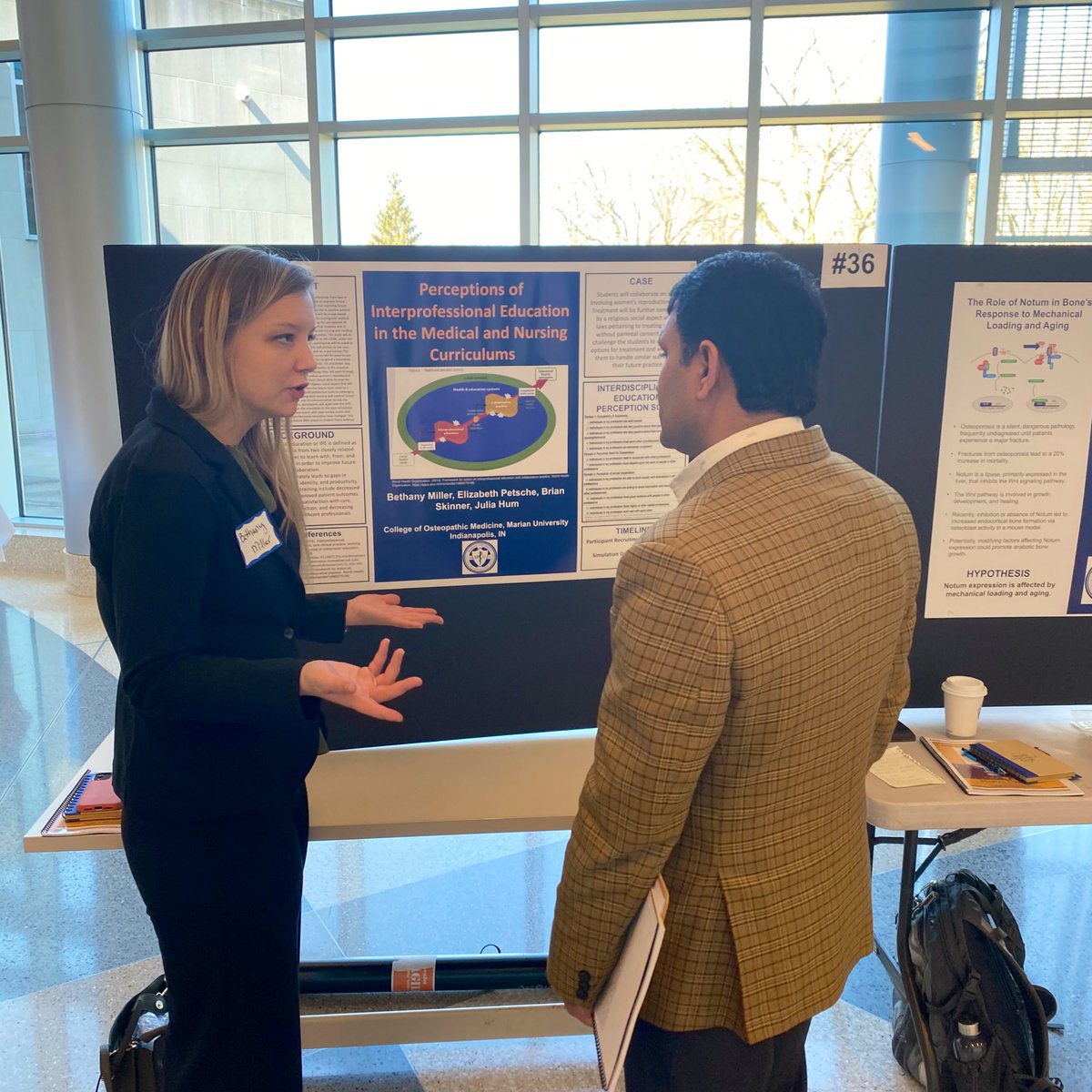 DrJuliaHum's tweet photo. .@MUCOM_BioMed grad students had prime practice prior to their thesis defenses @INPhys1 

Great work @hayley_sabol @Belamill @katie_semon &amp; Ting

#BMSsuccess #INPhys2020 https://t.co/NlwKIl2O3r