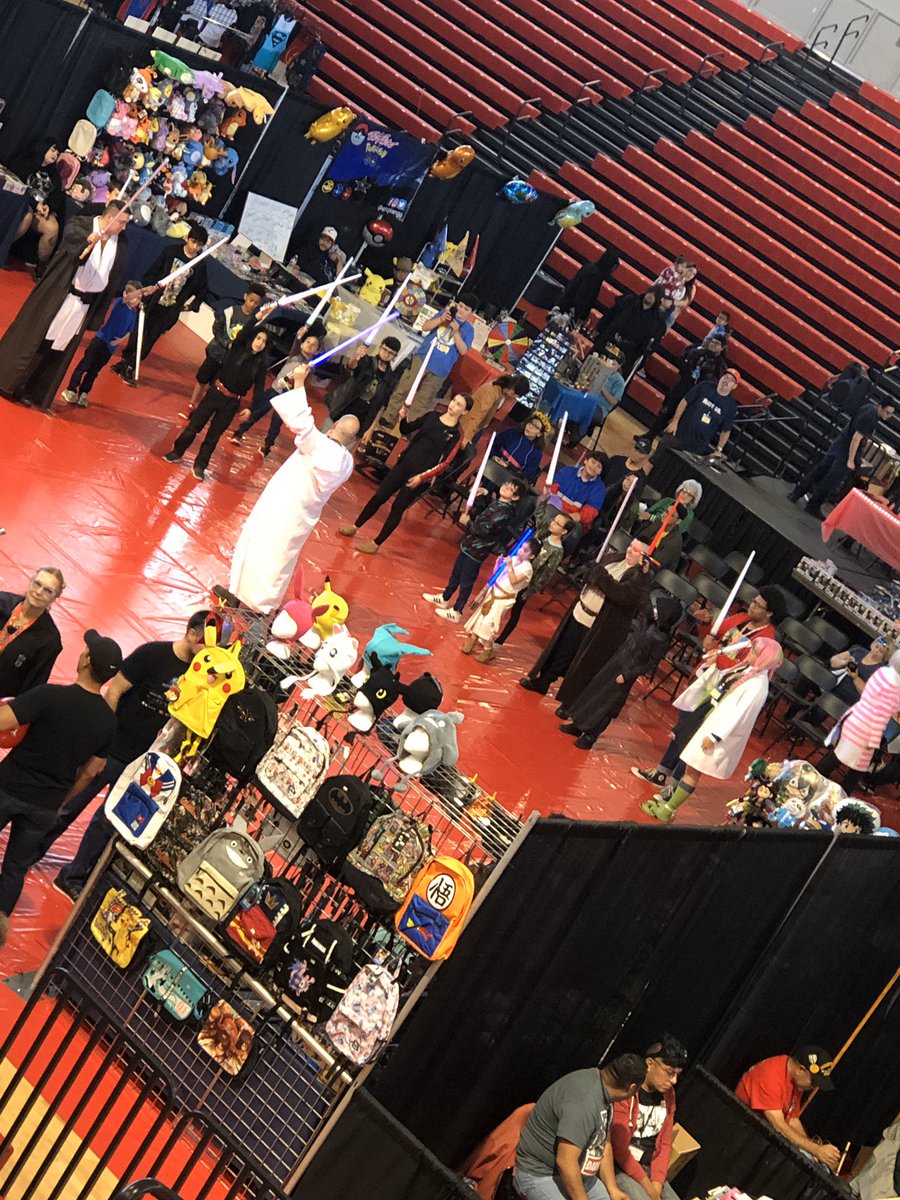 Come out to BA Comic Con! Happening right now in the gym. Support local vendors, support Mu Delta Chi as we perform Ninja Turtle Rap, gaming and more! We are having a blast out here. <a href="/YISDFineArts/">YsletaISD Fine Arts</a> <a href="/BelAirHigh/">Bel Air HS</a> @CharlieGarciaBA <a href="/ba_activities/">BAStudent Activities</a> @BAHS_AnimeSciFi