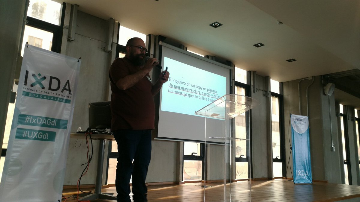 LifeOnMarsMex's tweet photo. Para una buena #UX que tu objetivo sea plantear tu mensaje en una idea clara, simple y directa. Es simple... Pero no es fácil.

#UXGdl  #IxDAGdl https://t.co/Ekcpx3Q0mt