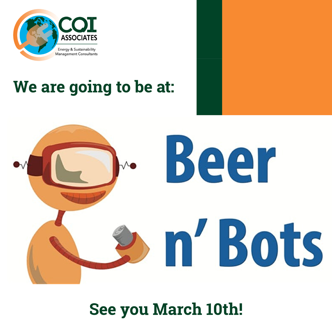 Beer n Bots is coming up quick! Get your tickets now 🤖 🍻