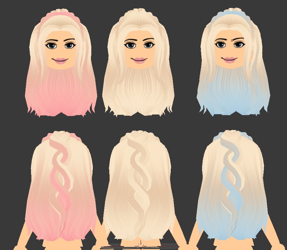 Beeism On Twitter Made Some Small Adjustments To The Twisted N - roblox girl hair braids