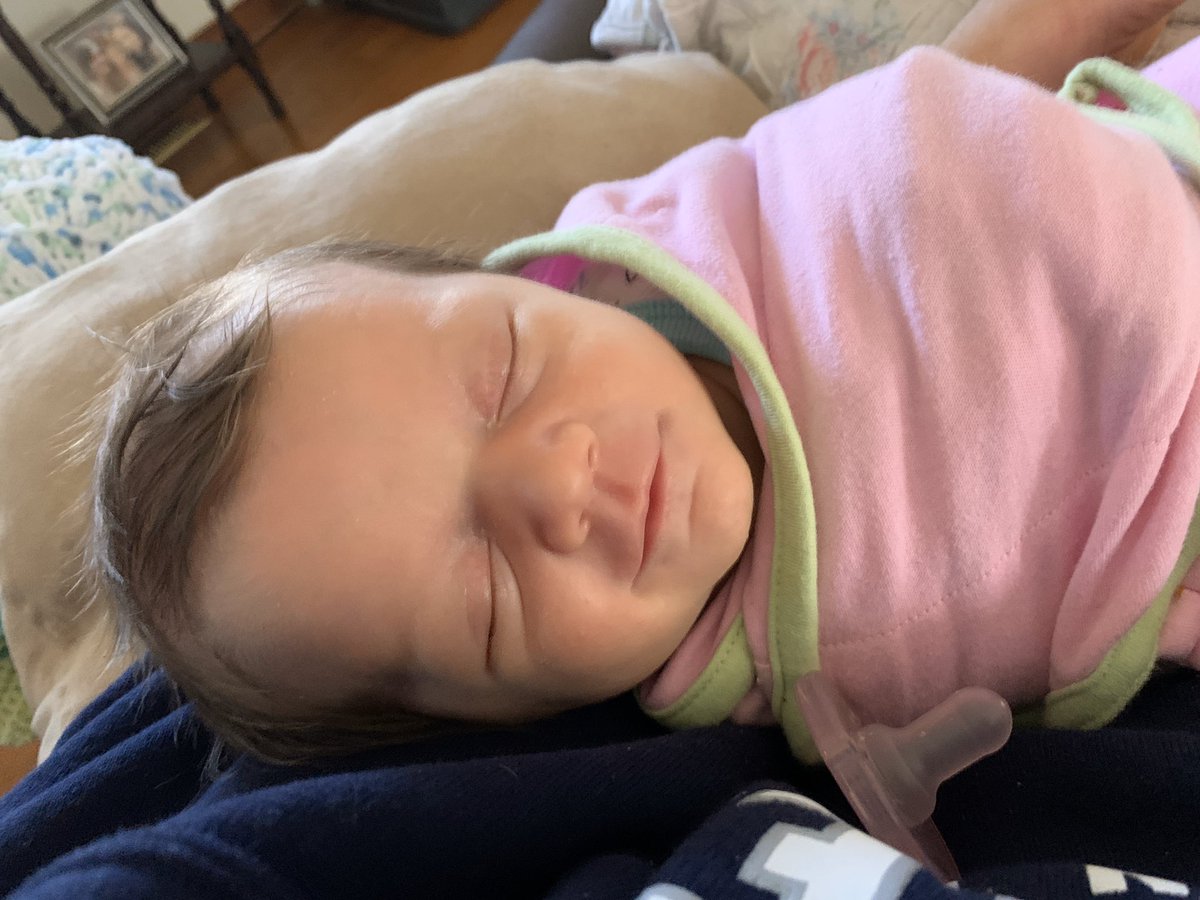 Nothing like having a newborn and somehow losing another hour of sleep <a href="/kcarp5/">Kristin Carpenter Steadman</a> #DaylightSavings