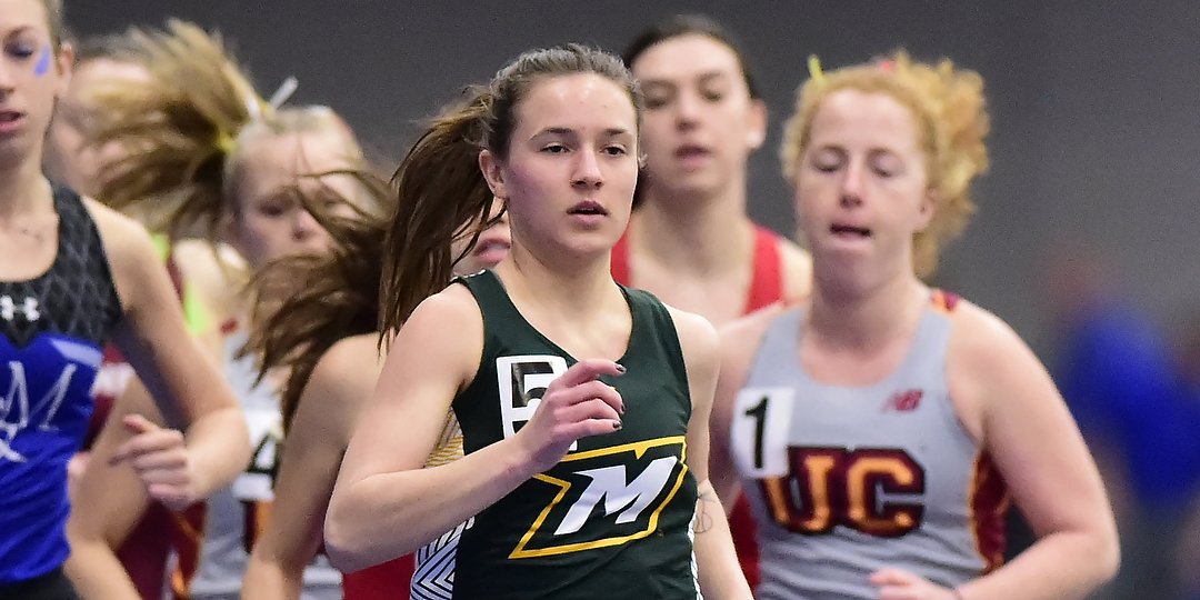 mcdanielsports's tweet photo. WITF: #McDaniel finishes 9th at ECAC championship
Megan Mesick placed third in the mile and fifth in the 1000 to lead the Green Terror. #mcdwitf #getonthehill https://t.co/ZXMNtxO6WL