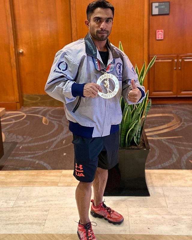 anu_28384's tweet photo. #forthewin ...
We Did It.... Arnold Classic Amateur Men’s Bodybuilding (Bantam Weight) Gold Medal.
.
No Words To Describe My Happiness. I Dedicate This Medal To My Coach @ali_steel &amp; My Mentor @kunalgir .
Without These Two Valuable Persons In My Life, I … https://t.co/YB17hxwUL1 https://t.co/6fhW3MeQvC