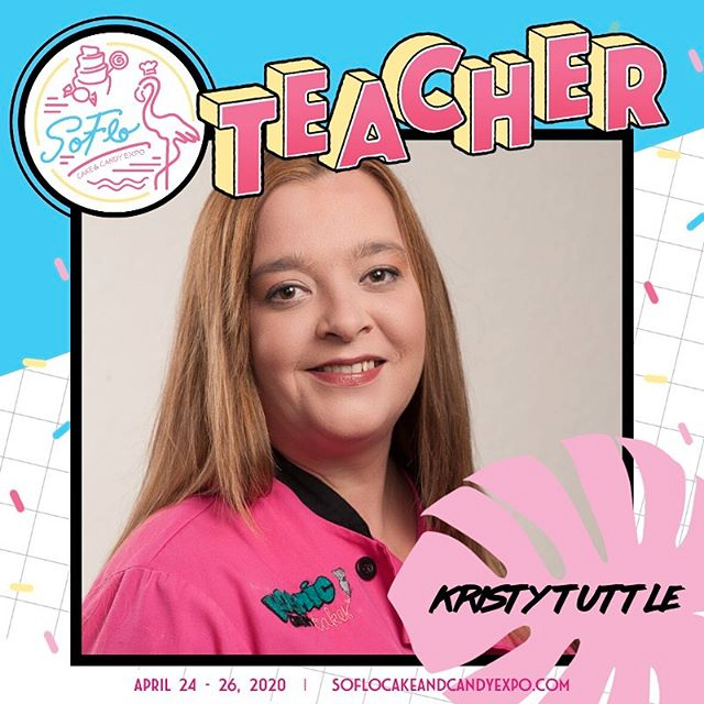 SoFloCakeExpo's tweet photo. TEACHER SPOTLIGHT! The talented Kristy Tuttle of @kosmiccustomcakes will be returning to #SoFlo2020, teaching two great classes!! Scroll to check them out, and head to https://t.co/iIByZToDXm to book! #soflocakeandcandyexpo https://t.co/H3CzaELW1g https://t.co/Bpxr1OLOvv