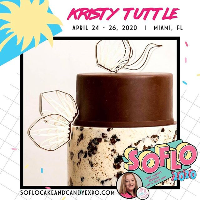 SoFloCakeExpo's tweet photo. TEACHER SPOTLIGHT! The talented Kristy Tuttle of @kosmiccustomcakes will be returning to #SoFlo2020, teaching two great classes!! Scroll to check them out, and head to https://t.co/iIByZToDXm to book! #soflocakeandcandyexpo https://t.co/H3CzaELW1g https://t.co/Bpxr1OLOvv