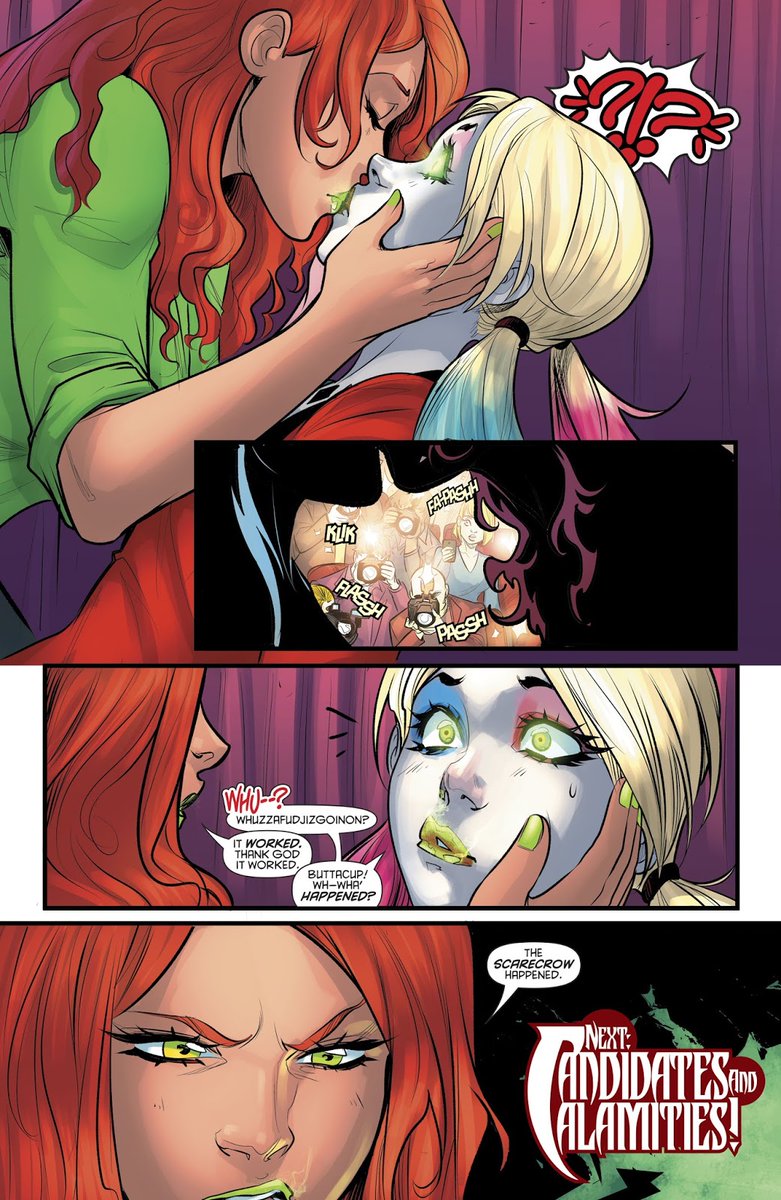 How bout we get Harley quinn & poison ivy back as couple there romance ...