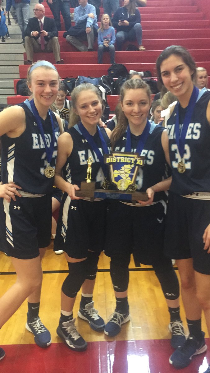 BMSDAthletics's tweet photo. After a tough loss today the Lady Eagles Basketball team needs to be proud of their year. They stayed together through the tough times of injuries and adversity and nobody can take away that 5A District XI Gold medal. We will miss you seniors. BM Proud!! https://t.co/Z0TV2dRY9e