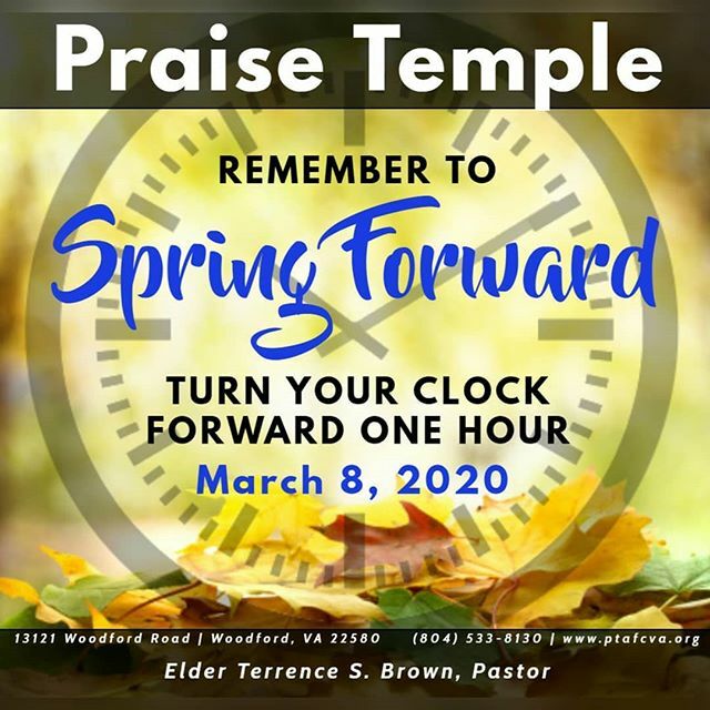 Destin4Grr8ness's tweet photo. Praise the Lord everyone.  Don't forget to change those clocks.... We'll see you at 9AM for Sunday School. #springforward https://t.co/mokzWHh79A https://t.co/iK8gybuS7Y