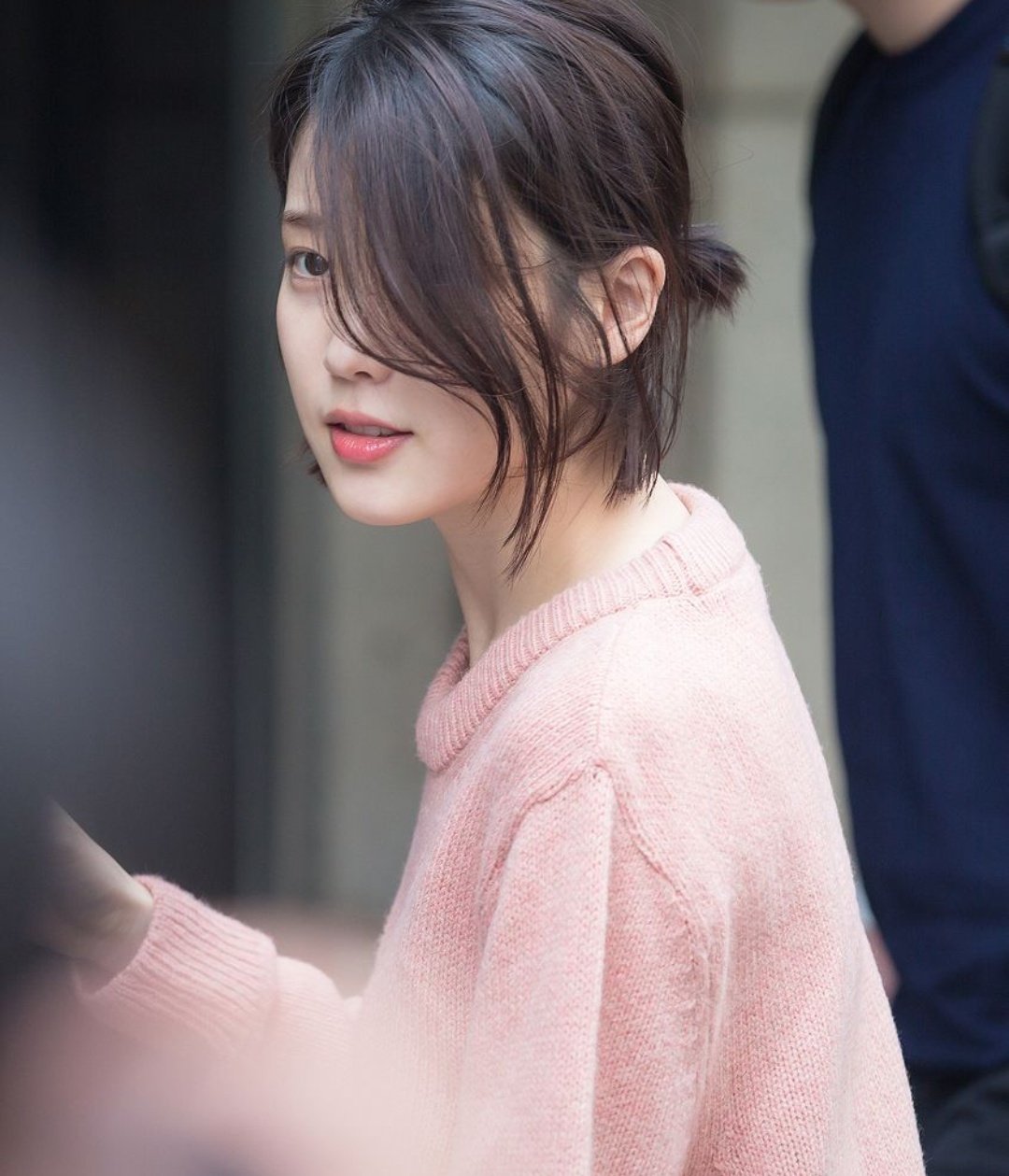 아이유isLOVE! 💜 IU5(LILAC) on Twitter "Photos of IU in short hair a