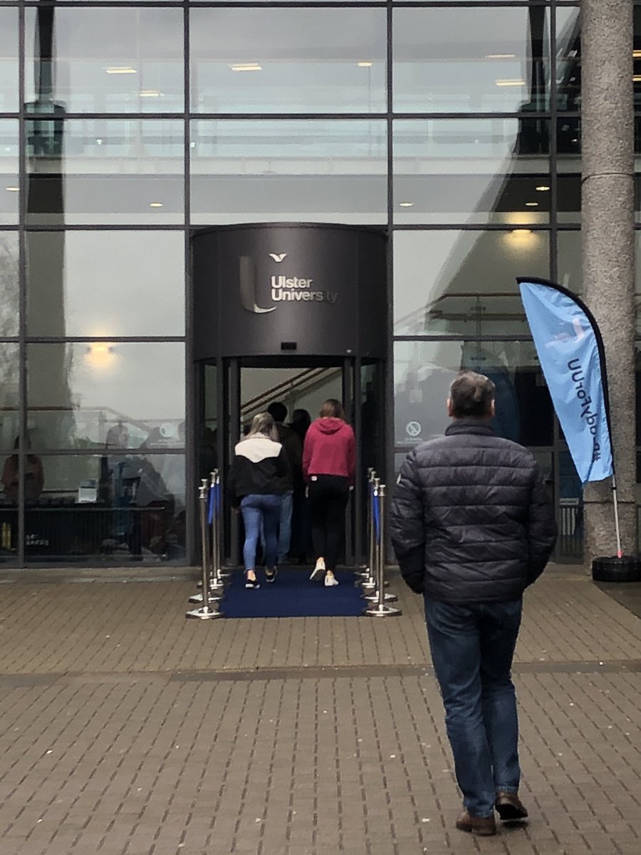 DrSuzanneMartin's tweet photo. Great day @UlsterUni @UlsterUniLHS applicant day Jordanstown campus #ProudofUU - thank you for coming with your family and friends #studyatUlster ๐ https://t.co/kl5IOt3dIg