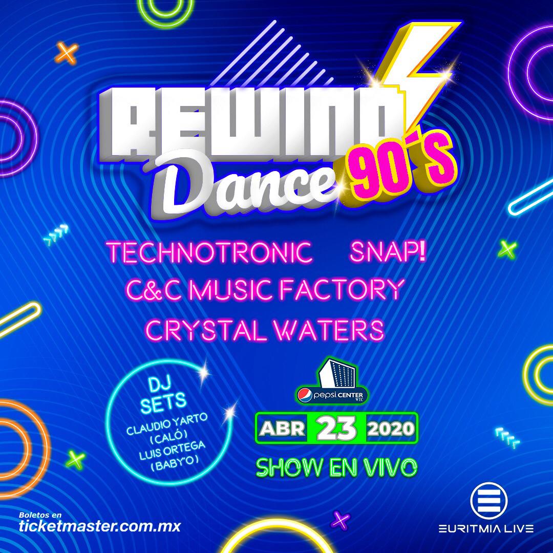 Euritmia_Live's tweet photo. ·
HOY, EN EL #PEPSICENTERWTC, DE 19:00 A 20:30 HORAS, SI NOS SIGUES EN #EURITMIALIVE, Y COMPRAS TU BOLETO PARA EL #REWINDDANCE EN LA TAQUILLA DEL PEPSI, TE LLEVARÁS UNA CAMISETA DEL EVENTO, APROVECHEN!
.
#technotronic #CrystalWaters #CandCMusicFactory #Snap #claudioyarto https://t.co/HcFqWVgGng