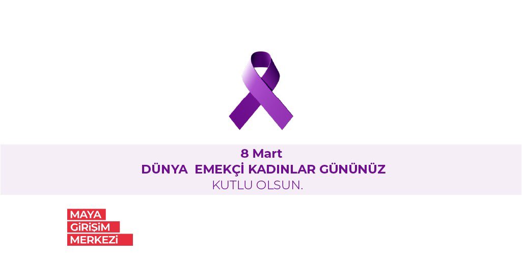Dünya emekçi kadınlar gününüz kutlu olsun.
#8martdunyakadinlargunu #8Mart #mayagirisim
