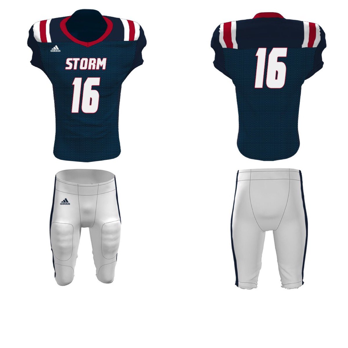 PCStormFootball's tweet photo. It’s a New Day and a New Era so we need a NEW LOOK! #Clean #ThreeStripeLife #OneBeat @ProvidenceStorm @adidasFballUS @JBeverlyCoach https://t.co/HH44fIir8V