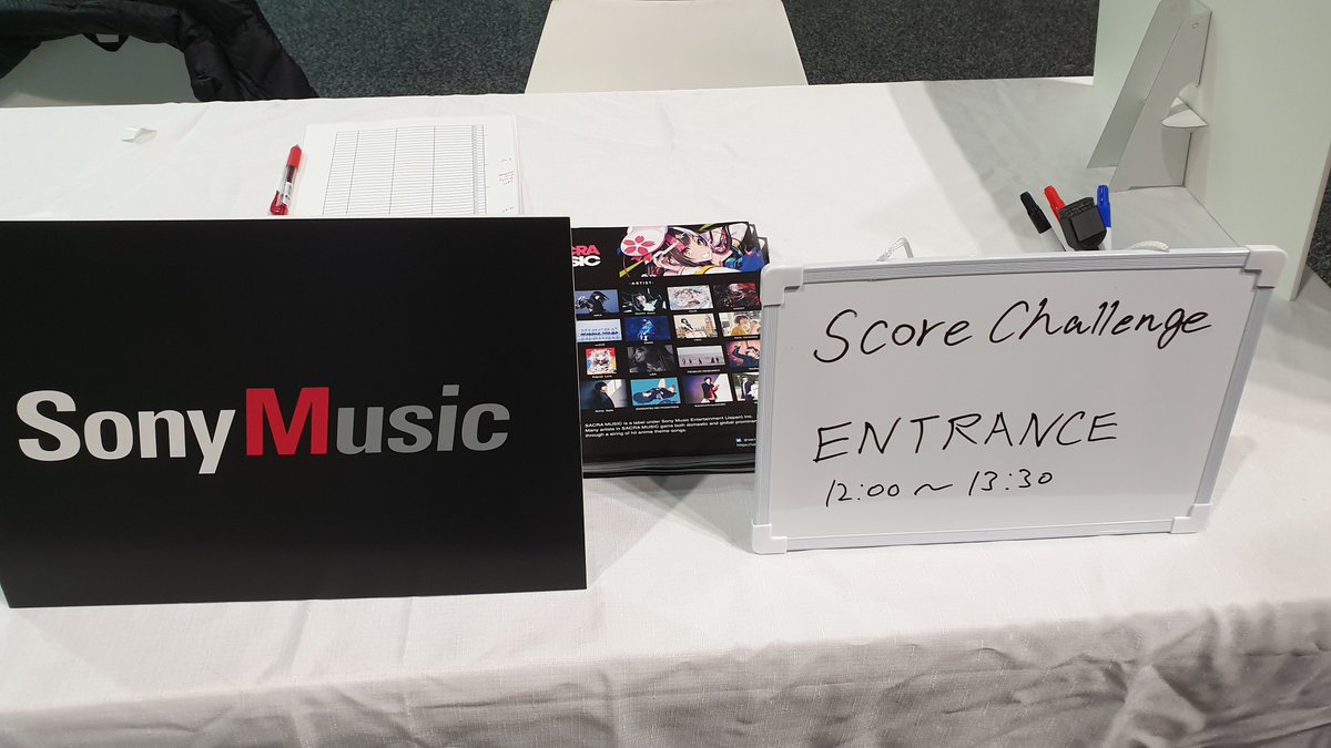 wacavamusic's tweet photo. We will do score challenge event today on @MadFest !
Aim for a high score!!
pre-entry time on 12:00~13:30
start time on 14:00~15:00
※Participants with high scores have prizes
※SACRA Artist song only
#WACAVA #SACRA #socre #challenge #karaoke https://t.co/5yrexazCbs