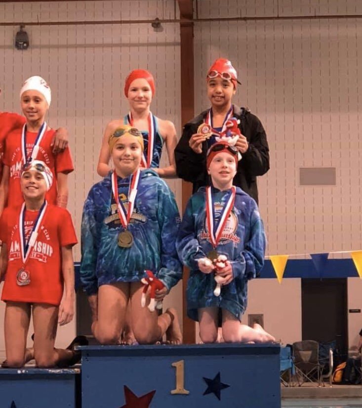FISH_aquatics's tweet photo. Another few sessions another set of FISH on the podium. Championship season is just beginning!
#GOFISH #OneTeam https://t.co/qiGxcQlNVN