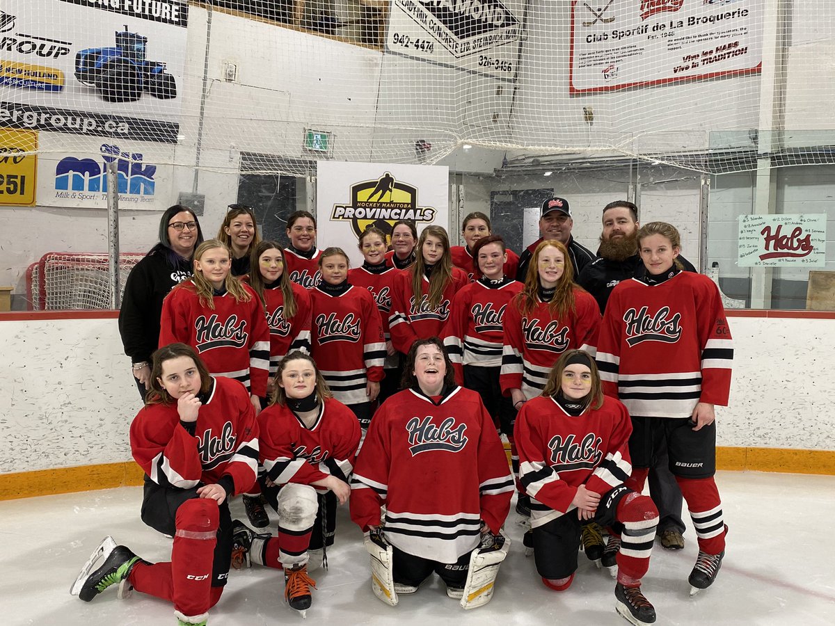 Great effort Habsgirls!! You worked hard and we are proud!! #HMProvincials #BelieveInTeam