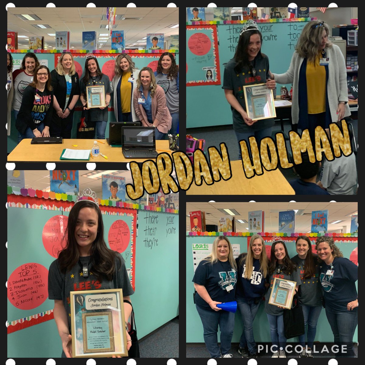 CFISD_ELAR2_5's tweet photo. We are excited to welcome @MissHolman93 to our Model Teacher family! @CyFairISD @hairgrovecfisd #3rdistheword #CFISD_ModelTeachers #CFISDspirit https://t.co/VZLiuBR8an