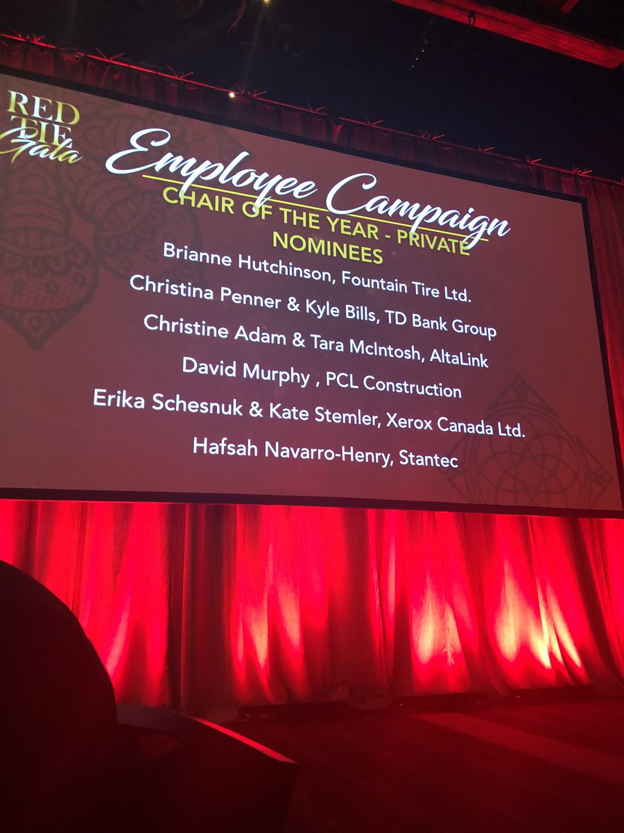 A great evening the other night celebrating Edmonton’s hugely successful United Way Campaign! Was very proud to see TDs own <a href="/Chrissy_Penner/">Christina Penner_TD</a> and Kyle Bills recognized for their campaign leadership last year!