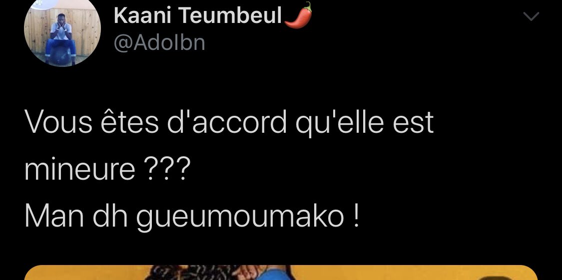 Bic__Rouge's tweet photo. Affaire Monsieur Diop / Dieyna !
Quand je lis ces commentaires, j’ai peur pour nos futurs enfants. https://t.co/wVn1WgSaF3