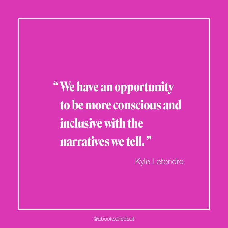 abookcalledout's tweet photo. A quote from @heykylehey a lettering artist, type designer and illustrator.
If you havenโt checked out his work, you definitely should! ๐ณ๏ธโ๐โ๏ธ โข โข
#OUT #kickstarter #kickstart #lgbt #queerdesign #queerdesignclub #designmatters #design #kyleletendre #belfast #ixdbelfast https://t.co/W2XRRkhkiO