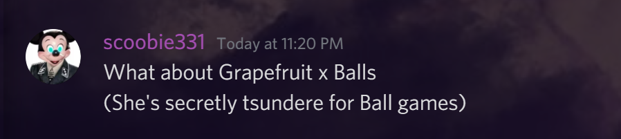 GrapeFruitCook1's tweet photo. w-wh? i don't like ball games! b-baka https://t.co/MaUSZZP2Sj