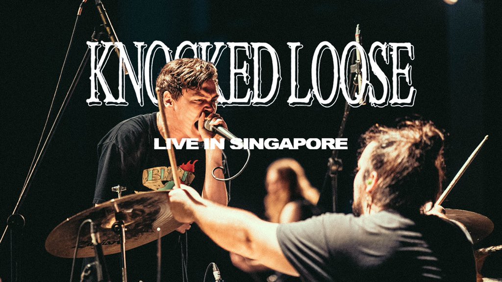UNCOUTH (@uncouthsg) on Twitter photo On the 22nd of Jan, Singapore was Blue. Full set of our friends <a href="/knockedloose/">Knocked Loose</a> ripping it up at Scape.
youtu.be/1voBy17LB8Y On the 22nd of Jan, Singapore was Blue. Full set of our friends <a href="/knockedloose/">Knocked Loose</a> ripping it up at Scape.
youtu.be/1voBy17LB8Y