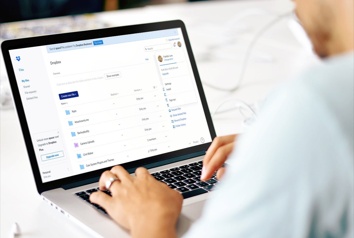 freddielore's tweet photo. 5 Ways To Free Up, Increase Your DropBox Disk Space https://t.co/e5QvzqzHlD

#DropBox
#CloudComputing https://t.co/SsNigUP0he