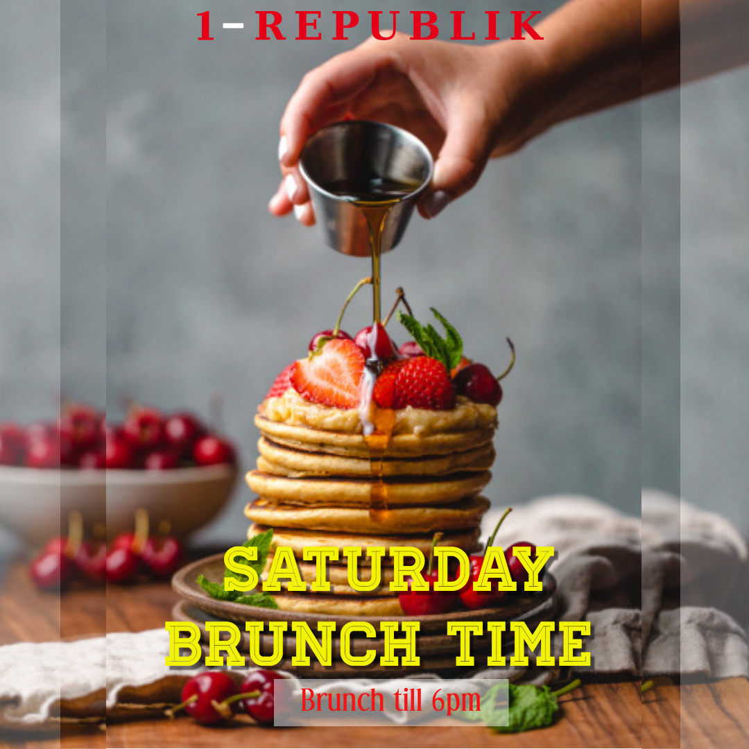 1RepublikNA's tweet photo. Start your day with our Saturday Brunch! ☕🍽️
#northarlingtonnj #1republik #food #foodie #drinks #drinksspecials #1republiknortharlington #happyhour #sportsbar #dance #njbars #goodvibesonly #foodspecials #njfoodie #music #dailyspecials #northarlington #brunch #saturday https://t.co/0pMIq5hPUA